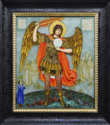 Икона из стекла «Архаргел Михаил»